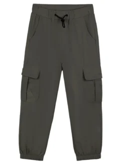 Small Gang Pantaloni cargo da bambino con tasconi e polsini