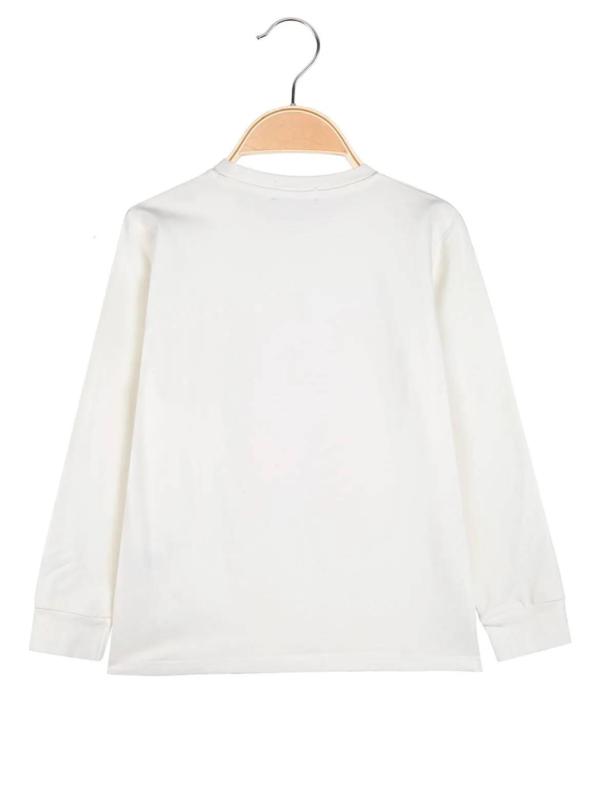 Small Gang T-shirt a maniche lunghe da ragazzo - bianco