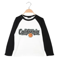 Small Gang T-shirt da bambino a maniche lunghe con stampa