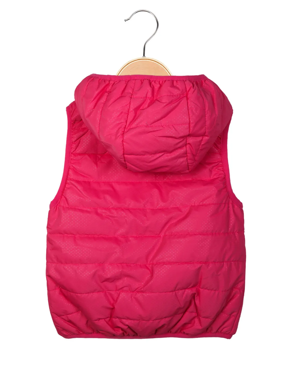 Smile Yes Gilet imbottito da bambina con cappuccio
