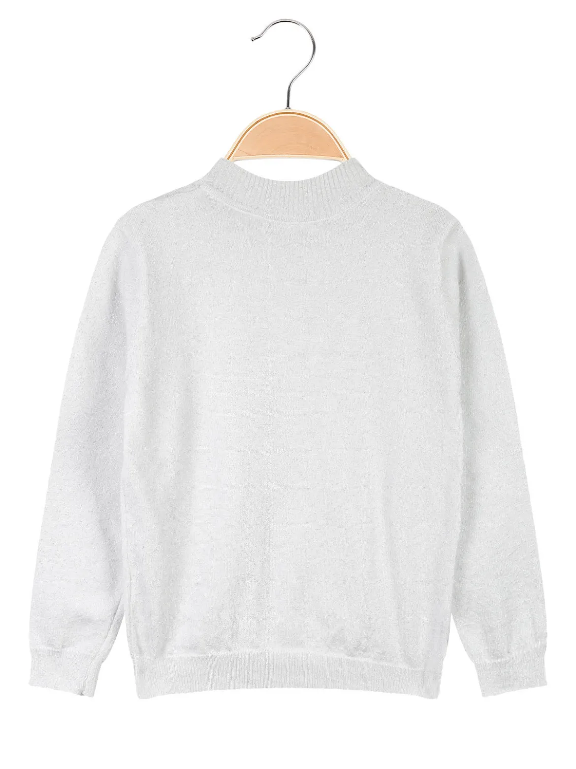 Smile Yes Maglia lupetto da bambina in lurex
