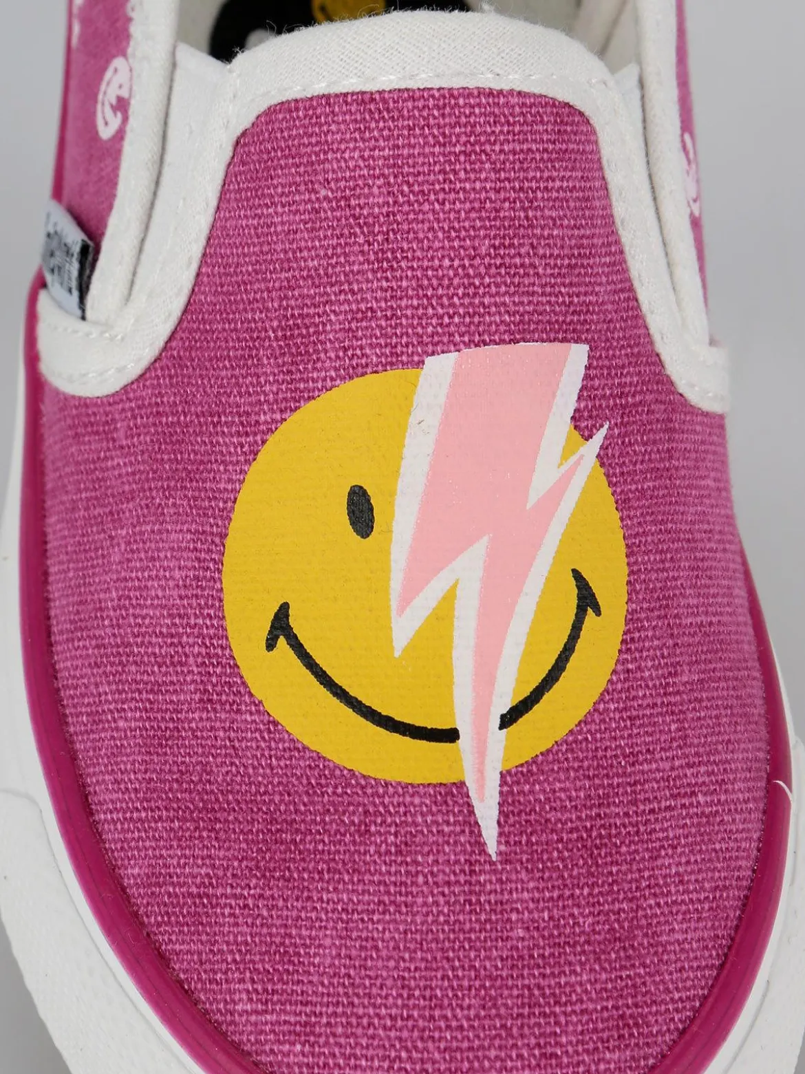 Smiley World Scarpe basse senza lacci rosa