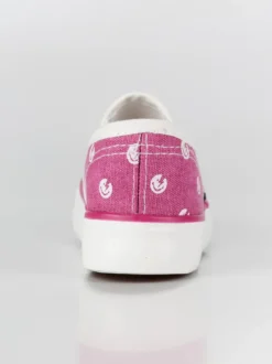 Smiley World Scarpe basse senza lacci rosa