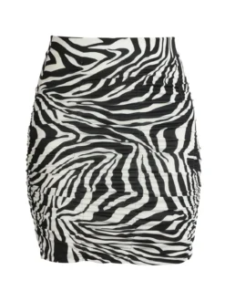 Sofy'S Chic Gonna corta zebrata