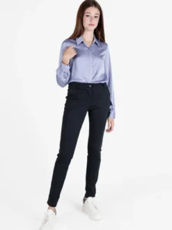 Sofy'S Chic Pantaloni casual da donna a gamba dritta