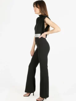 Sofy'S Chic Tuta elegante da donna accollata senza maniche