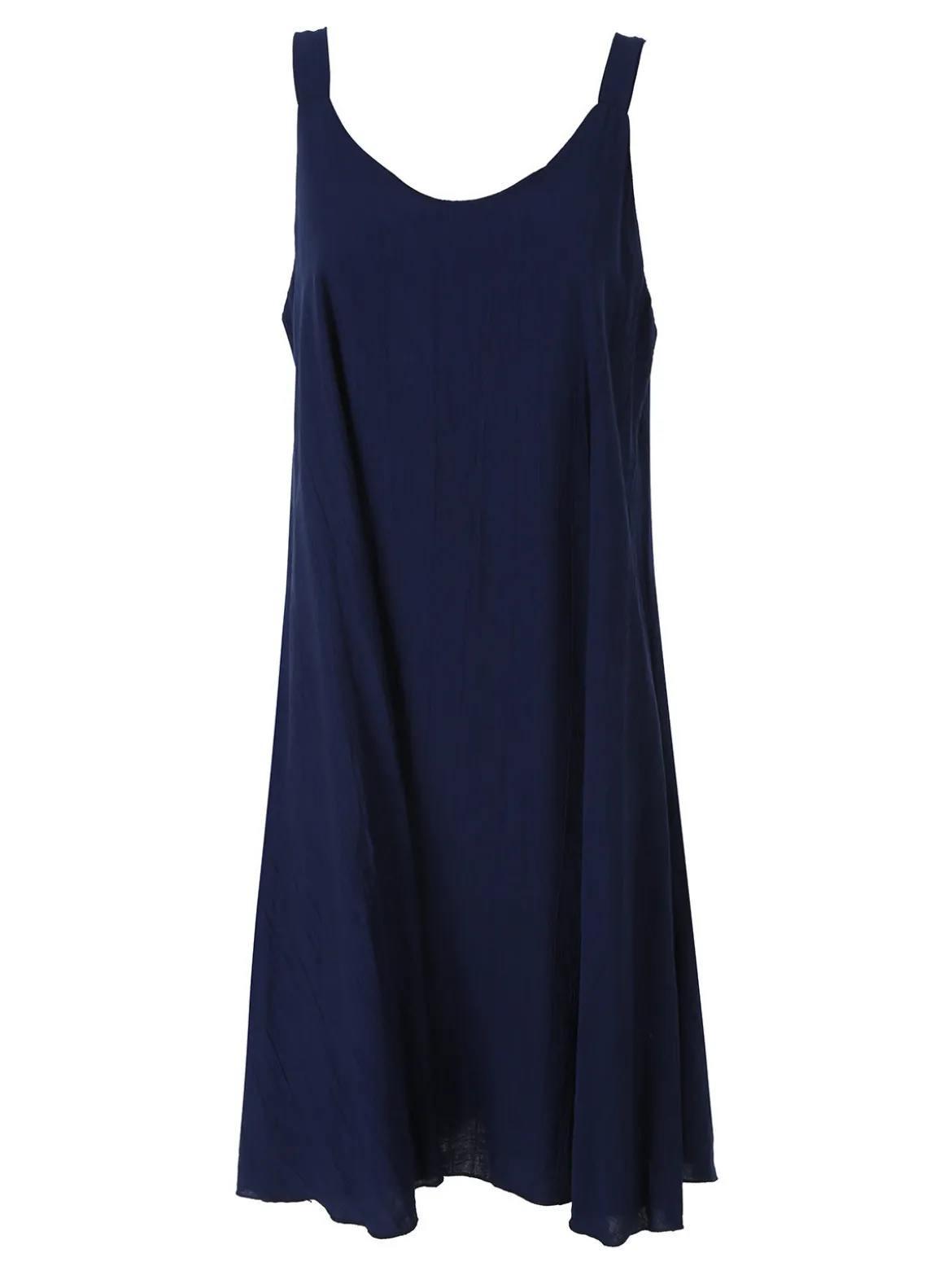 Solada Abito corto da donna oversize a spalla stretta - blu scuro