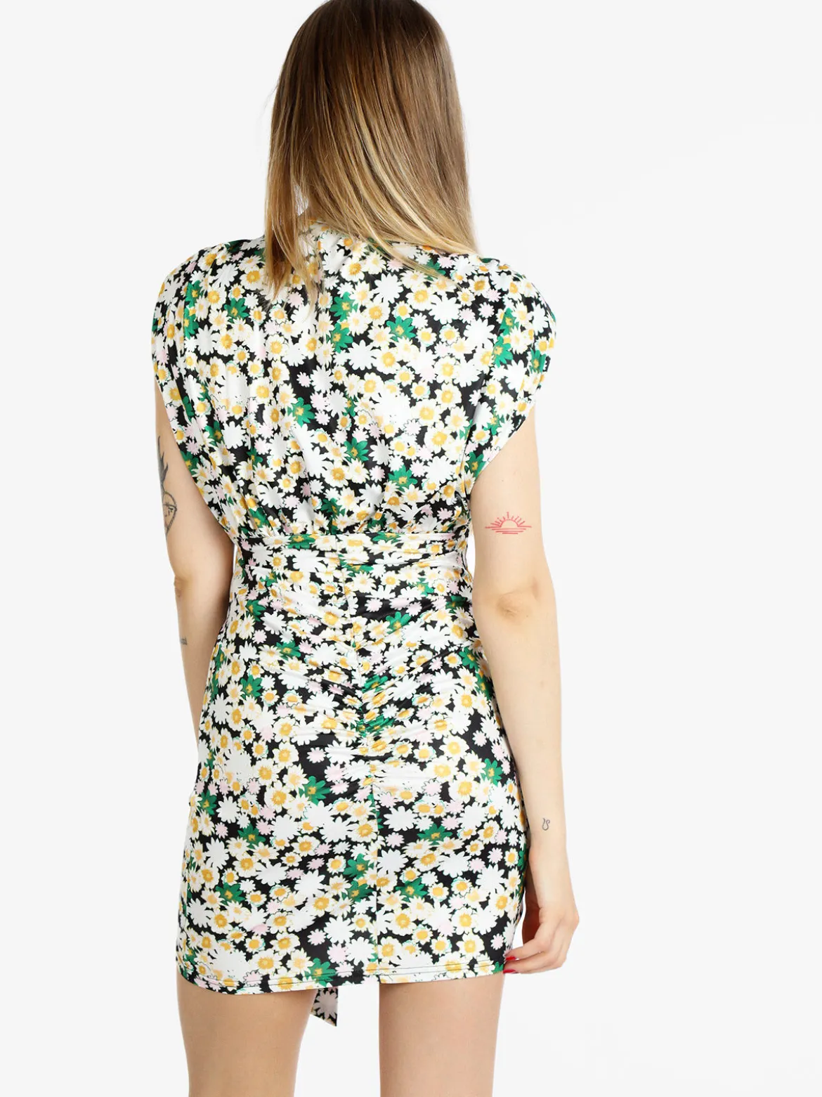 Solada Abito donna drappeggiato a fiori