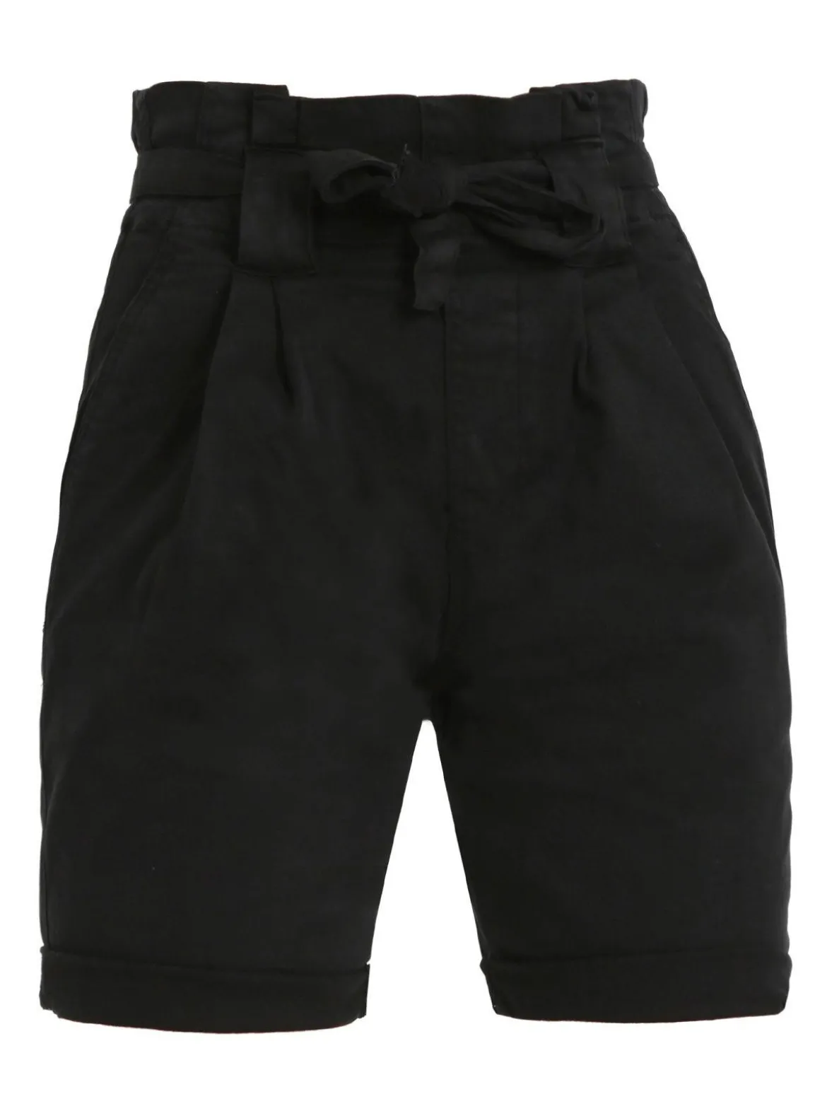 Solada Bermuda donna in cotone vita alta