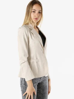Solada Blazer donna con bottoni - beige