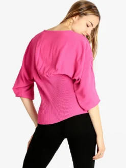 Solada Blusa donna con manica a pipistrello