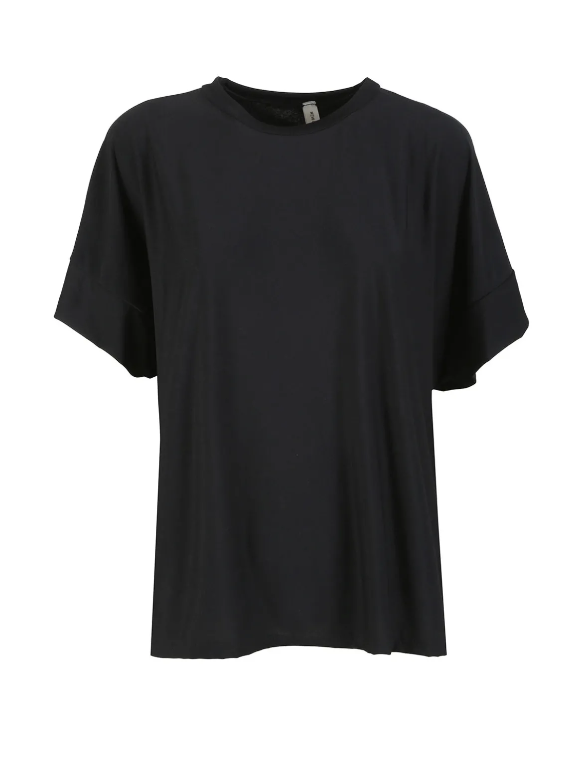 Solada Blusa donna con maniche corte a pipistrello - nero