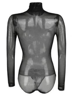 Solada Body accollato in tulle sottile