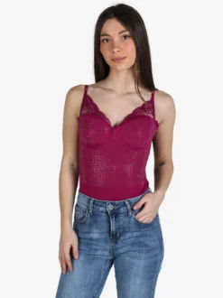 Solada Body donna con strass e coppe imbottite
