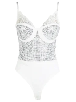 Solada Body donna con strass e coppe imbottite