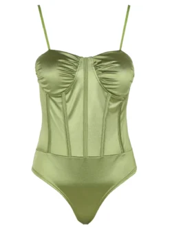 Solada Body donna effetto raso con coppe imbottite