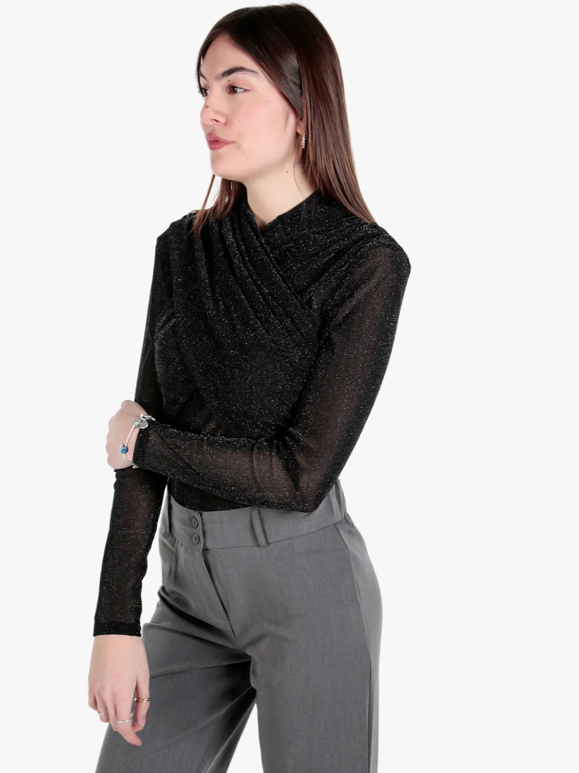 Solada Body donna velato a maniche lunghe