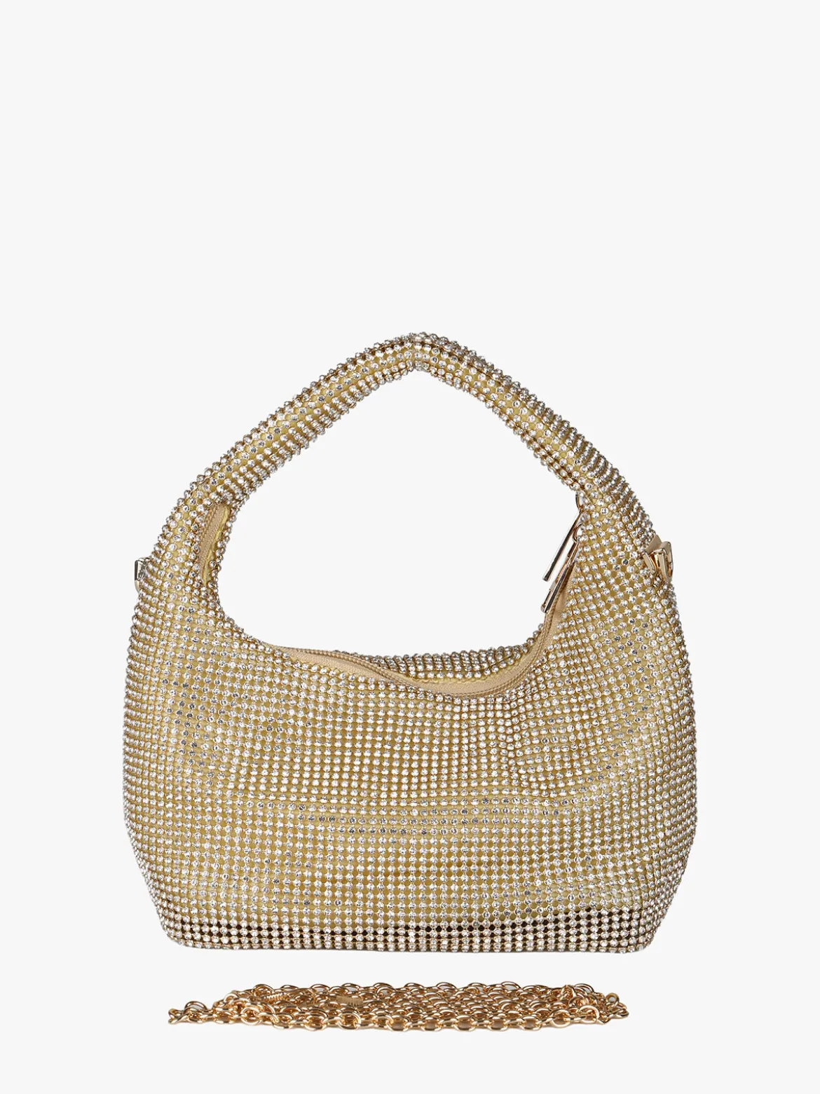 Solada Borsa a mano con strass - oro
