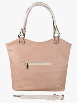 Solada Borsa a spalla da donna in ecopelle - rosa