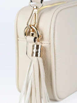 Solada Borsa a tracolla in ecopelle da donna - beige