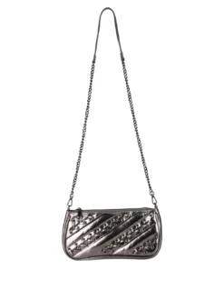 Solada Borsa donna con intrecci - argento