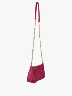 Solada Borsa donna con intrecci - fucsia
