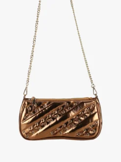 Solada Borsa donna con intrecci - oro