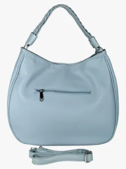 Solada Borsa donna hobo colorata - azzurro