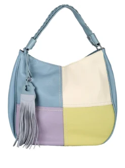 Solada Borsa donna hobo colorata - verde chiaro