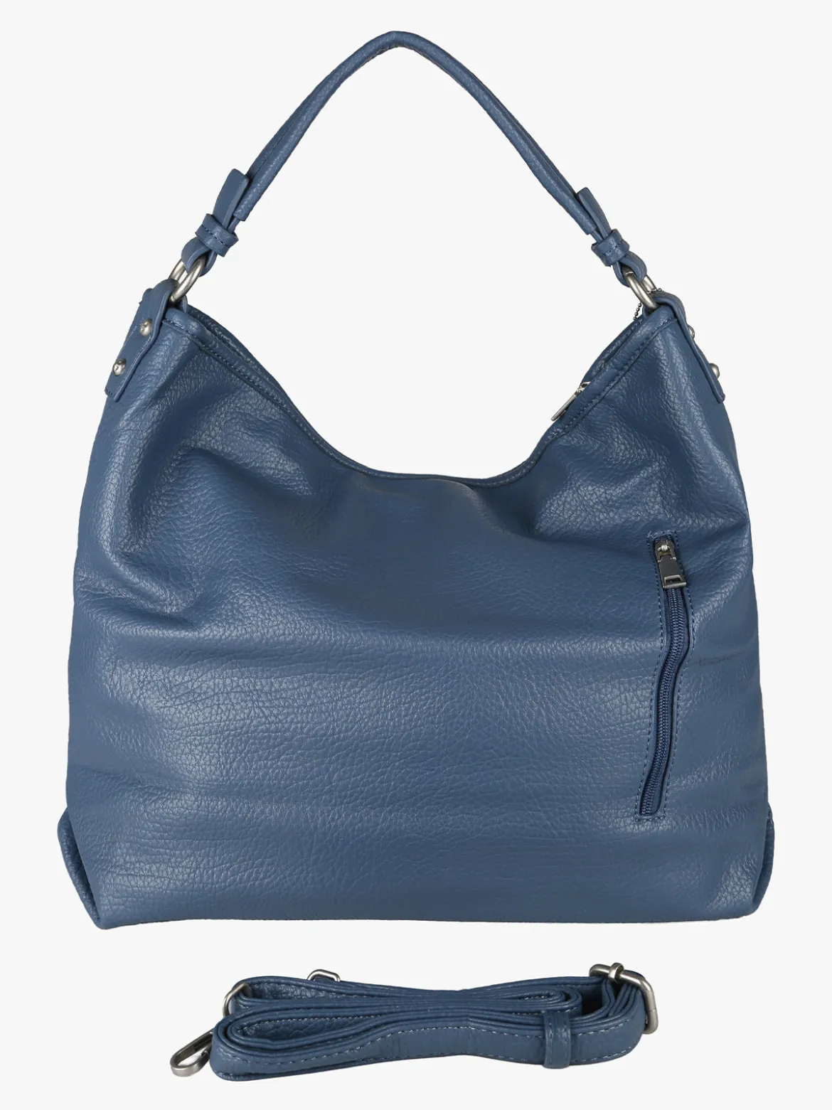 Solada Borsa donna hobo in ecopelle - blu