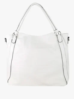 Solada Borsa hobo da donna con doppi manici - bianco