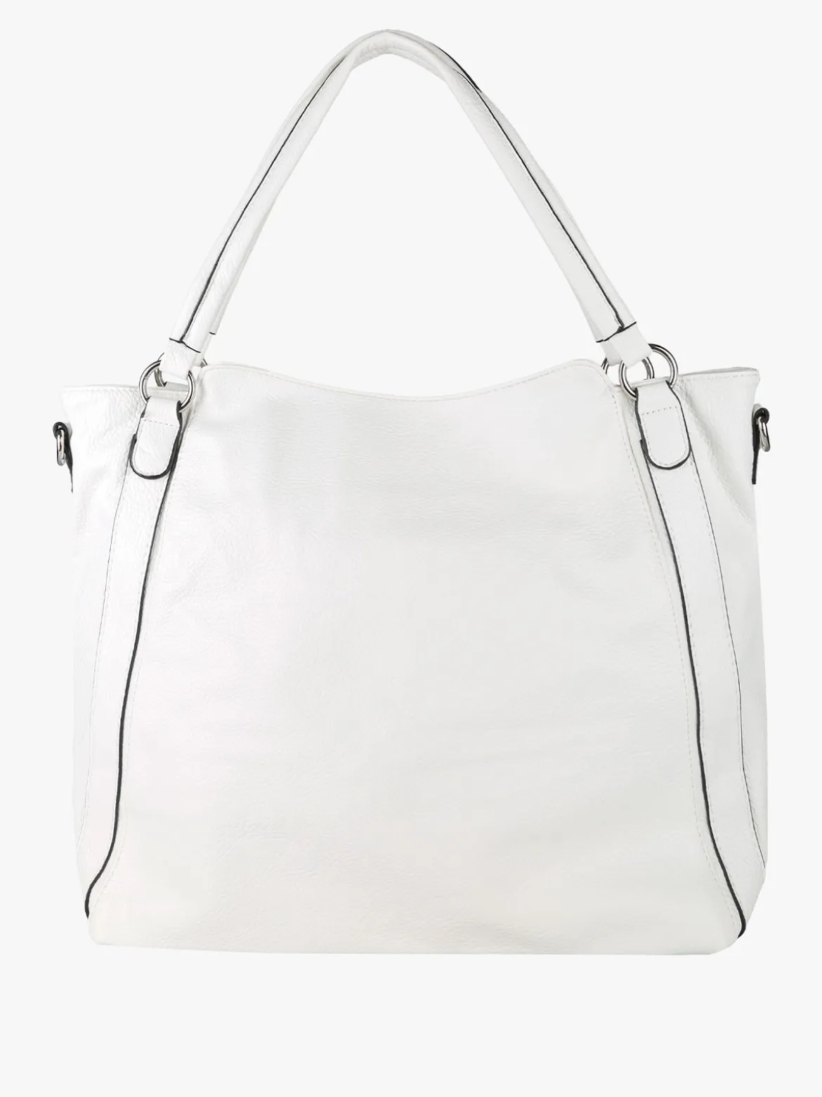 Solada Borsa hobo da donna con doppi manici - bianco