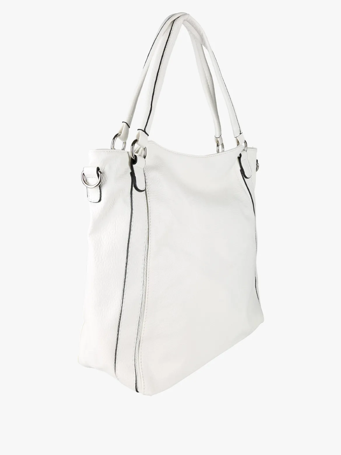 Solada Borsa hobo da donna con doppi manici - bianco