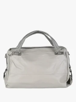 Solada Borsa hobo da donna con doppi manici - grigio chiaro