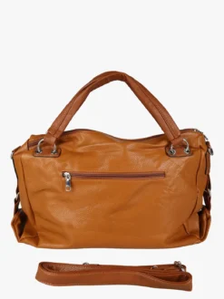 Solada Borsa hobo da donna con doppi manici - marrone