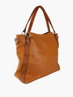 Solada Borsa hobo da donna con doppi manici - marrone