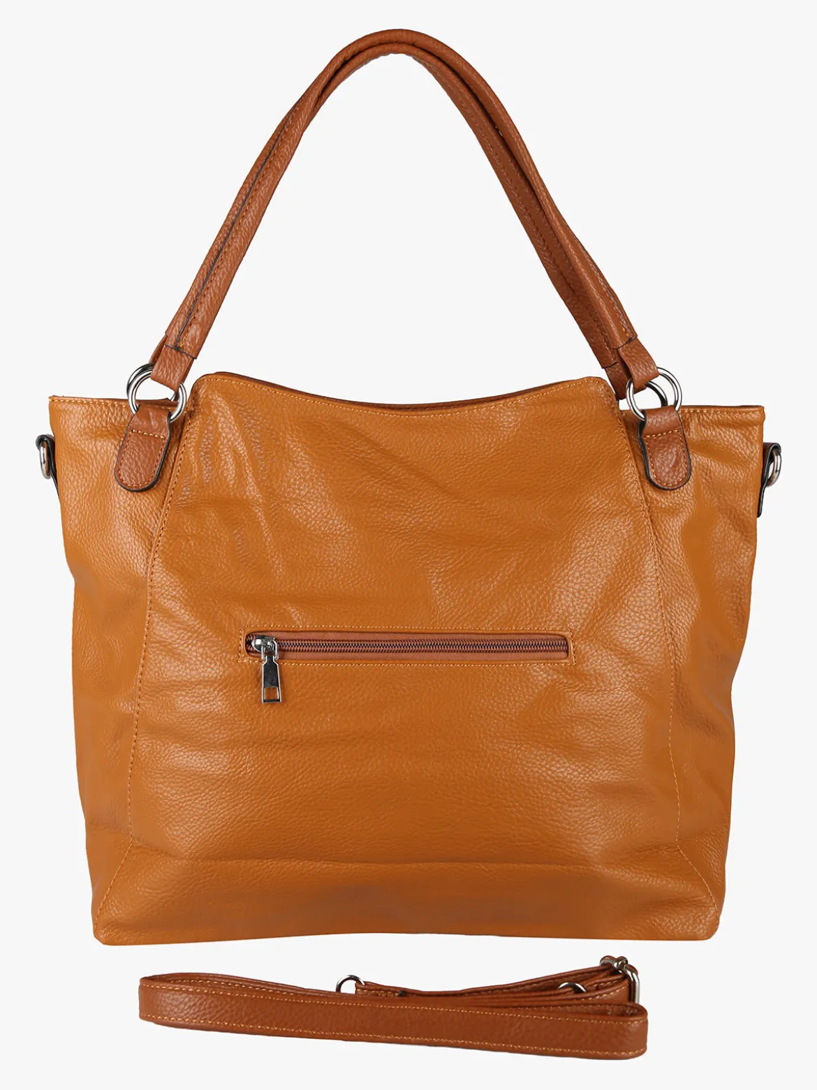 Solada Borsa hobo da donna con doppi manici - marrone