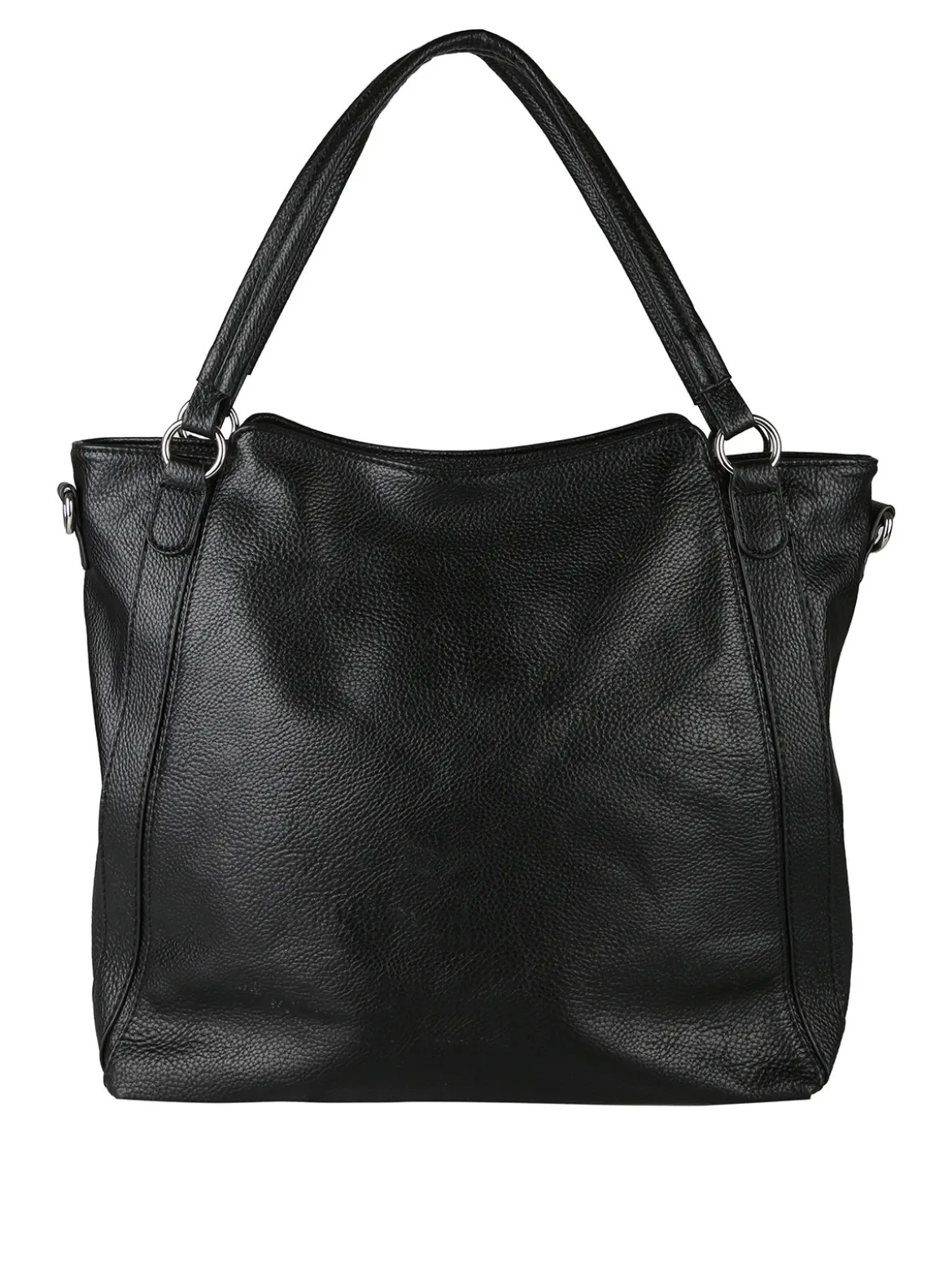 Solada Borsa hobo da donna con doppi manici - nero