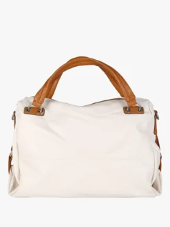 Solada Borsa hobo da donna con doppi manici - panna