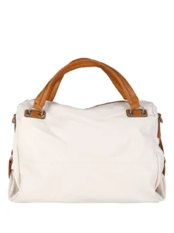 Solada Borsa hobo da donna con doppi manici - panna
