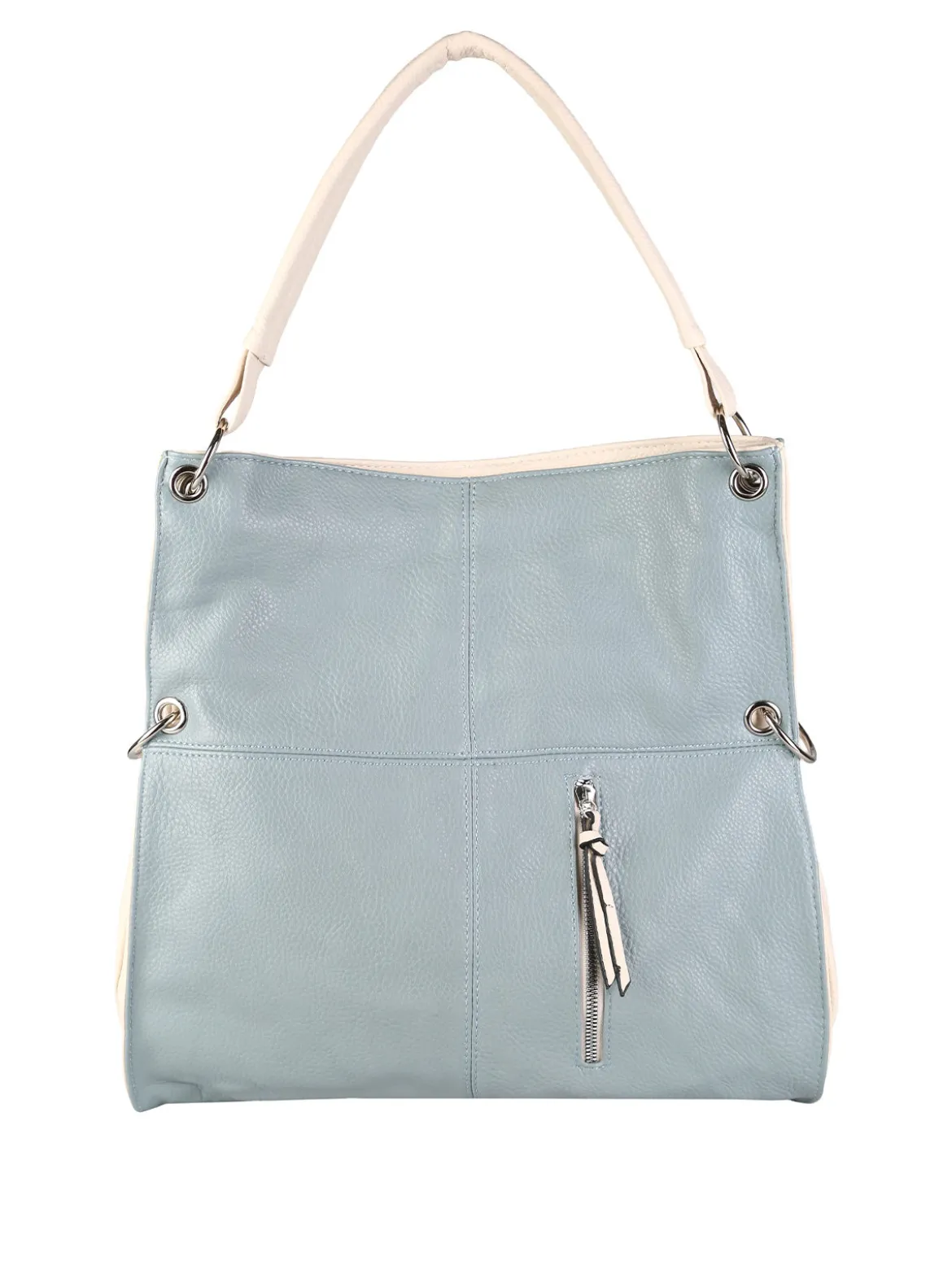 Solada Borsa hobo da donna in ecopelle - blu