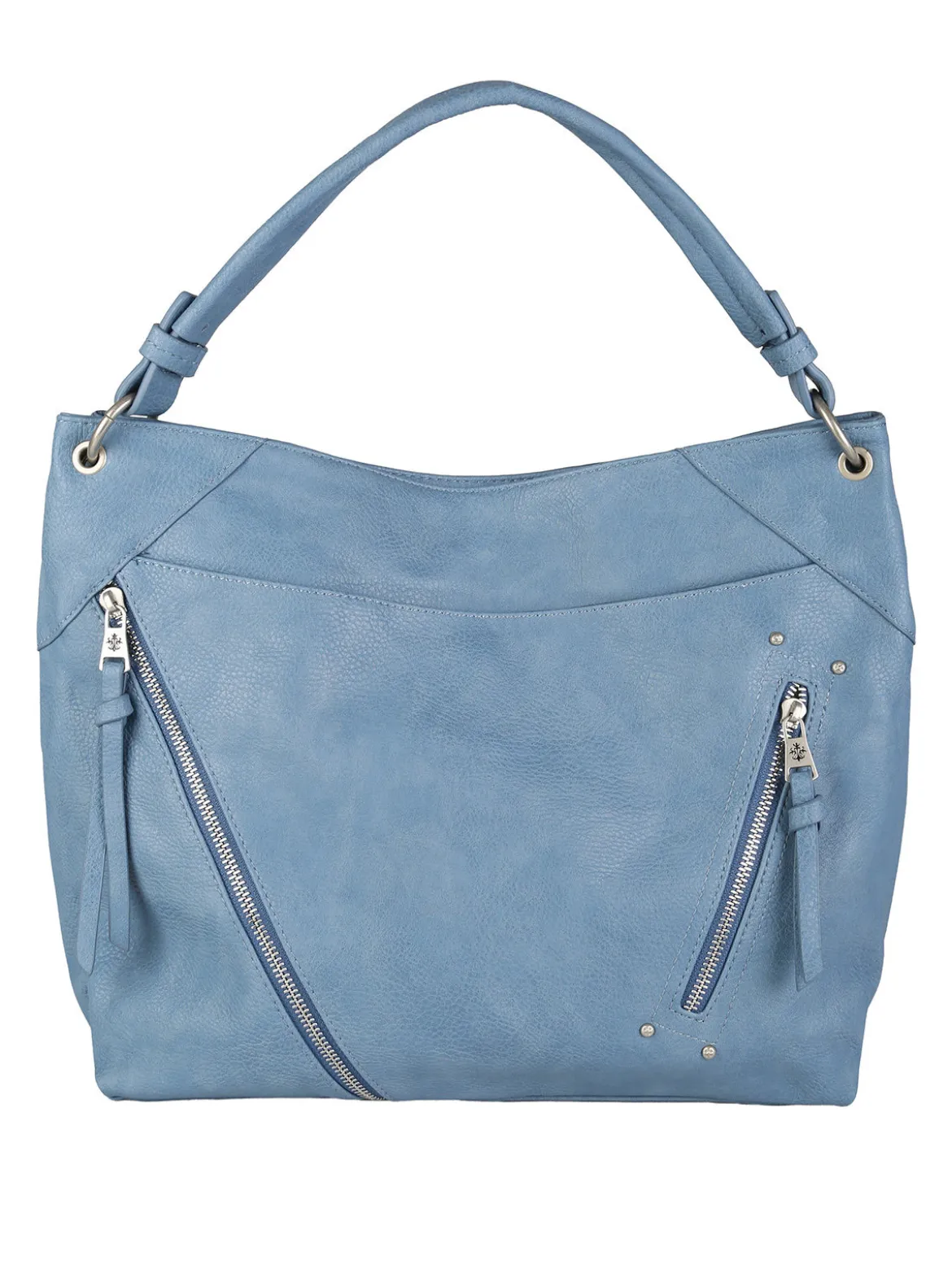 Solada Borsa hobo da donna in ecopelle - blu