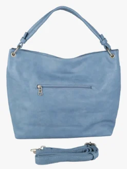 Solada Borsa hobo da donna in ecopelle - blu