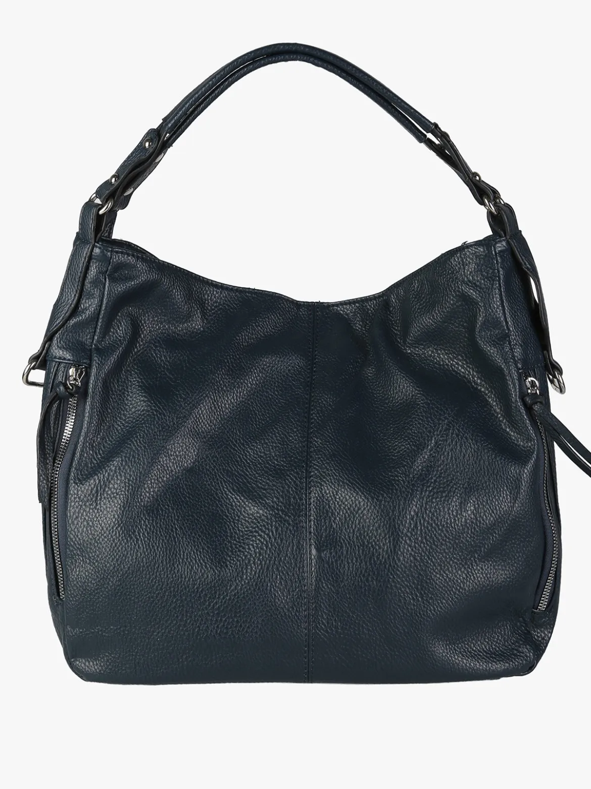 Solada Borsa hobo da donna in ecopelle - blu scuro
