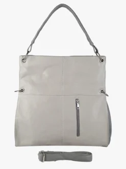 Solada Borsa hobo da donna in ecopelle - grigio