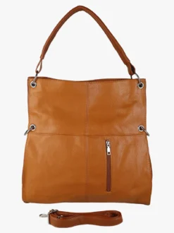 Solada Borsa hobo da donna in ecopelle - marrone
