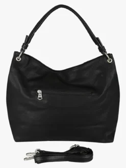 Solada Borsa hobo da donna in ecopelle - nero
