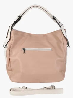 Solada Borsa hobo da donna in ecopelle - rosa