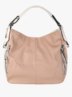 Solada Borsa hobo da donna in ecopelle - rosa