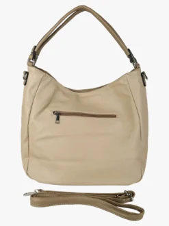 Solada Borsa hobo da donna in ecopelle - taupe